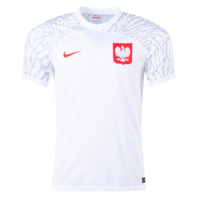 Kid's Replica Nike Poland Home Jersey 2022