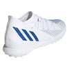 adidas Predator Edge.3 TF Artificial Turf Soccer Shoes - Footwear White/Hi res Blue/Legacy Indigo