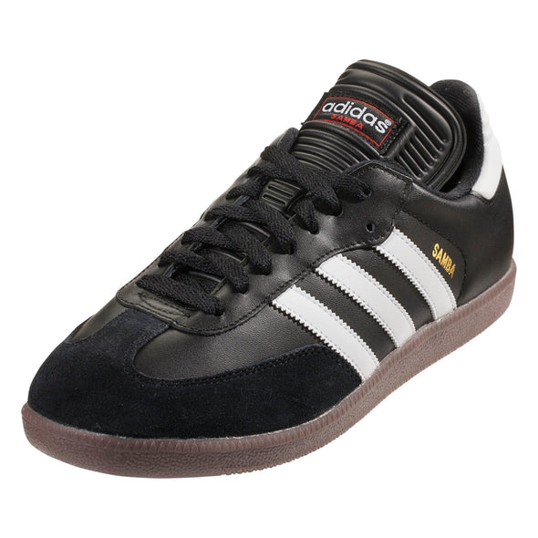 adidas Samba Classic Indoor Soccer Shoe - Black/White