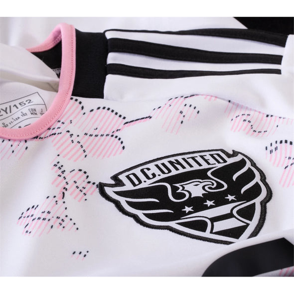 Kid's Replica adidas DC United Away Jersey 2023