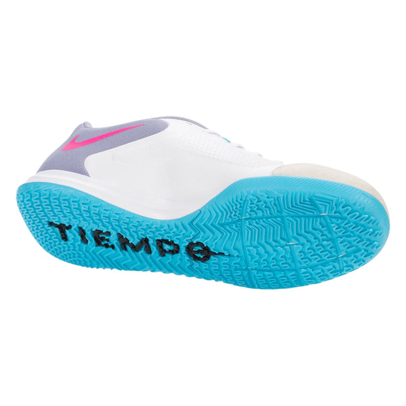 Nike Tiempo Legend 9 Academy IC Indoor Soccer Shoes White/Black/Blue/Pink