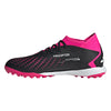 adidas Predator Accuracy.3 TF Turf Soccer Cleats - Black/White/Pink