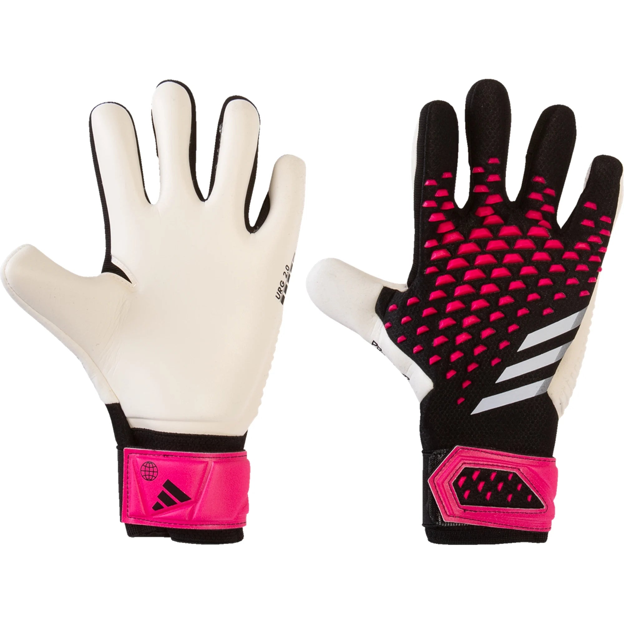 HN5570 adidas Predator Pro Promo Goalkeeper Gloves Black/Shock Pink - Just  Keepers