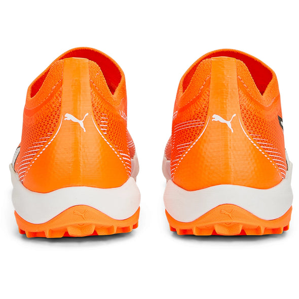 Puma Ultra Match TT Turf Soccer Shoes - Orange/White/Blue