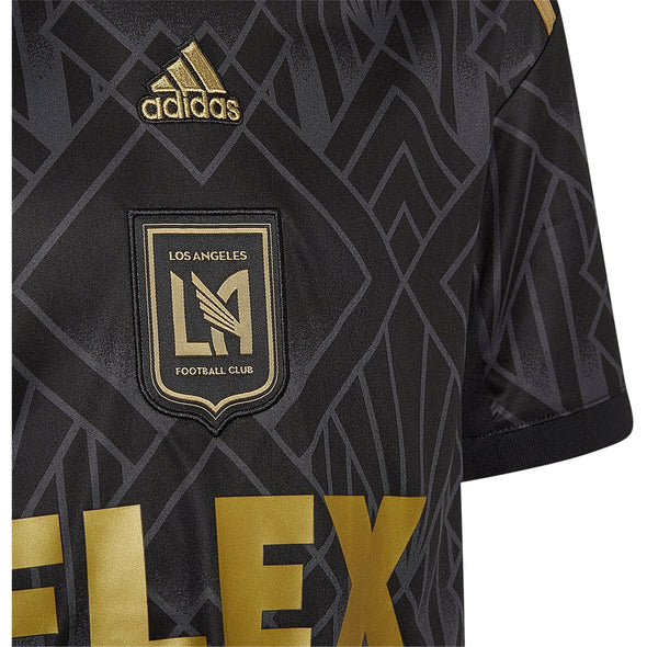 Kid's Replica adidas LAFC Home Jersey 2022/23
