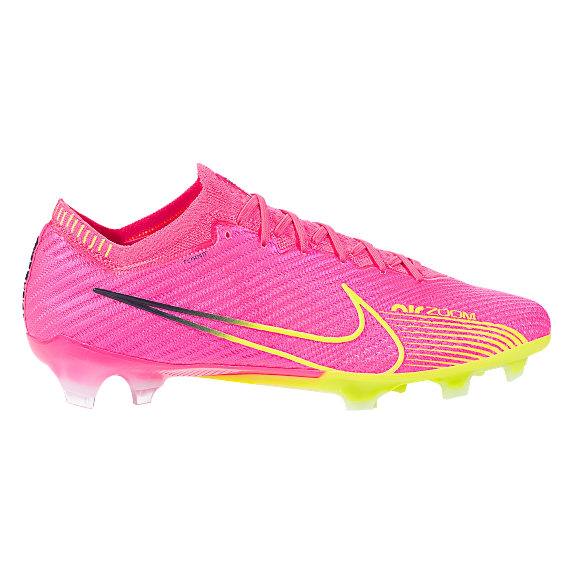 Nike Air Zoom Vapor 15 Elite Soccer Cleat Pink/Yellow/Dark DJ4978-605 – Zone USA