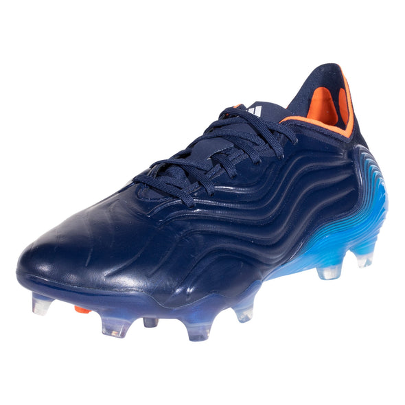 adidas Copa Sense.1 FG Firm Ground Soccer Cleats:  Team Navy Blue/White/Blue Rush