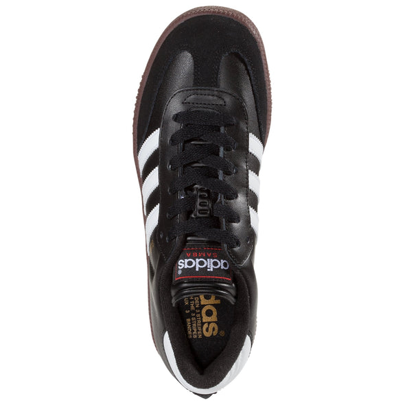adidas Junior Samba Classic Indoor Soccer Shoe - Black/White