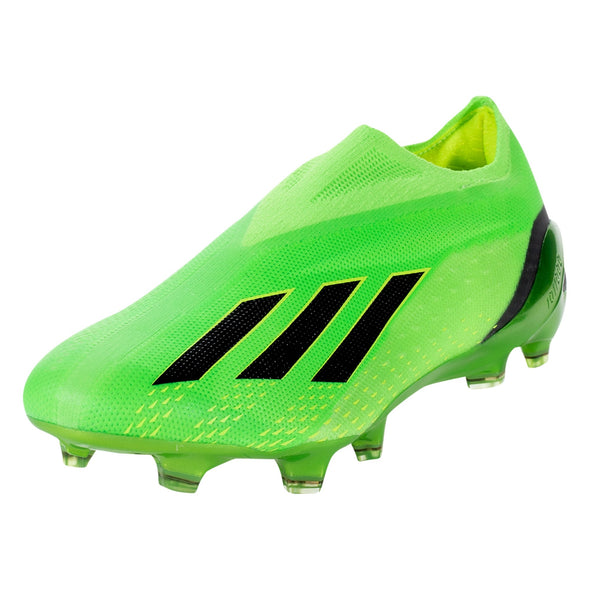 adidas X Speedportal+ FG Firm Ground Soccer Cleat - Solar Green/Core Black/Solar Yellow