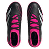 adidas Predator Accuracy.3 TF Junior Turf Soccer Cleats - Black/White/Pink