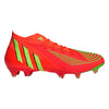 adidas Predator Edge.1 FG Firm Ground Soccer Cleat - Solar Red/Solar Green/Core Black