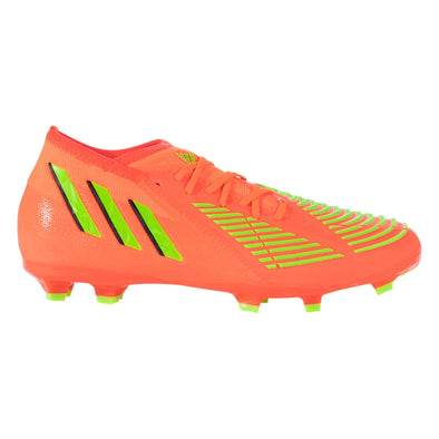 adidas Predator Edge.1 FG Junior Firm Ground Soccer Cleat- Solar Red/Solar Green/Core Black