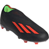 adidas X Speedportal+ FG Junior Firm Ground Soccer Cleat - Core Black/Solar Red/Solar Green