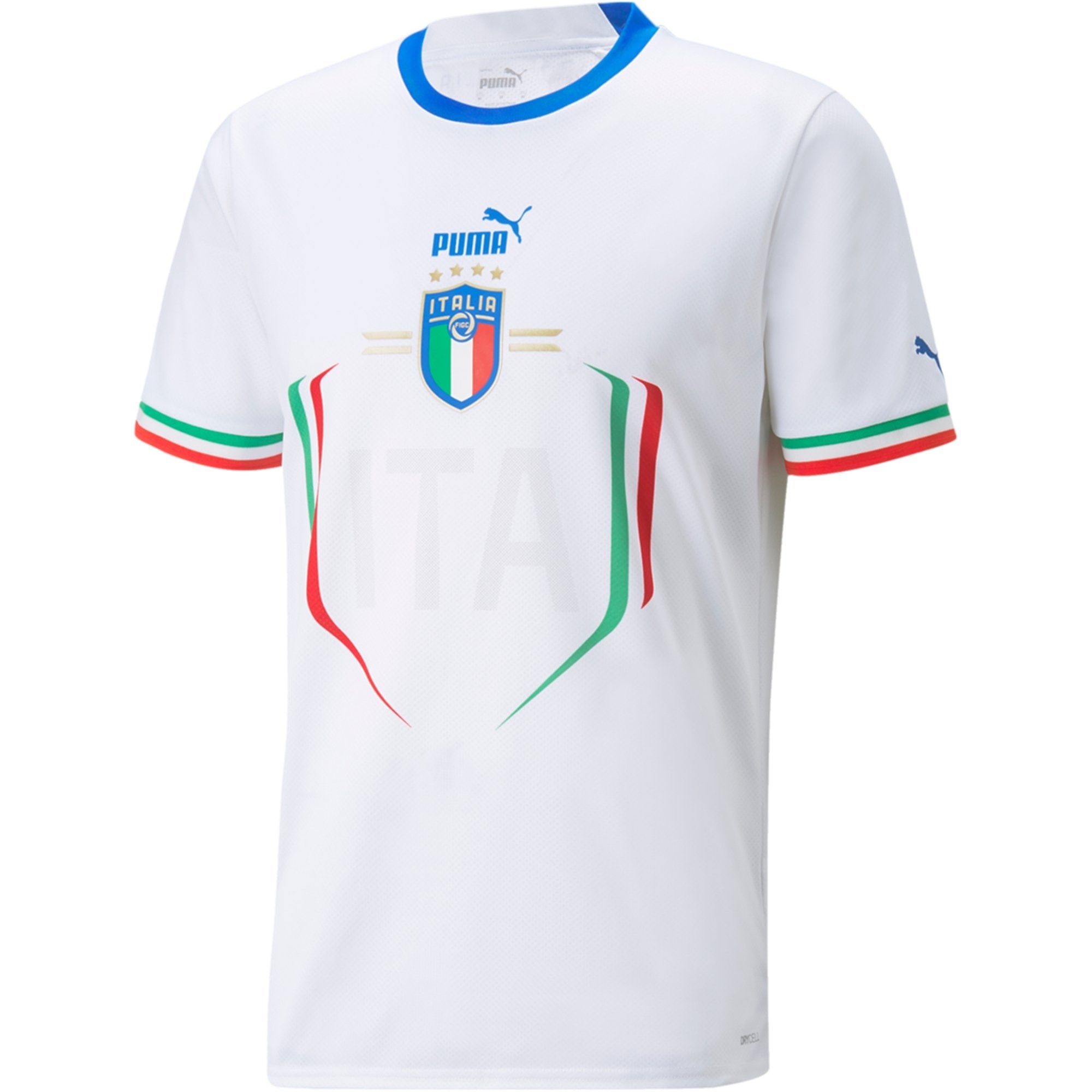  PUMA Italy Away Men's Jersey 21/22 (S) White : Sports
