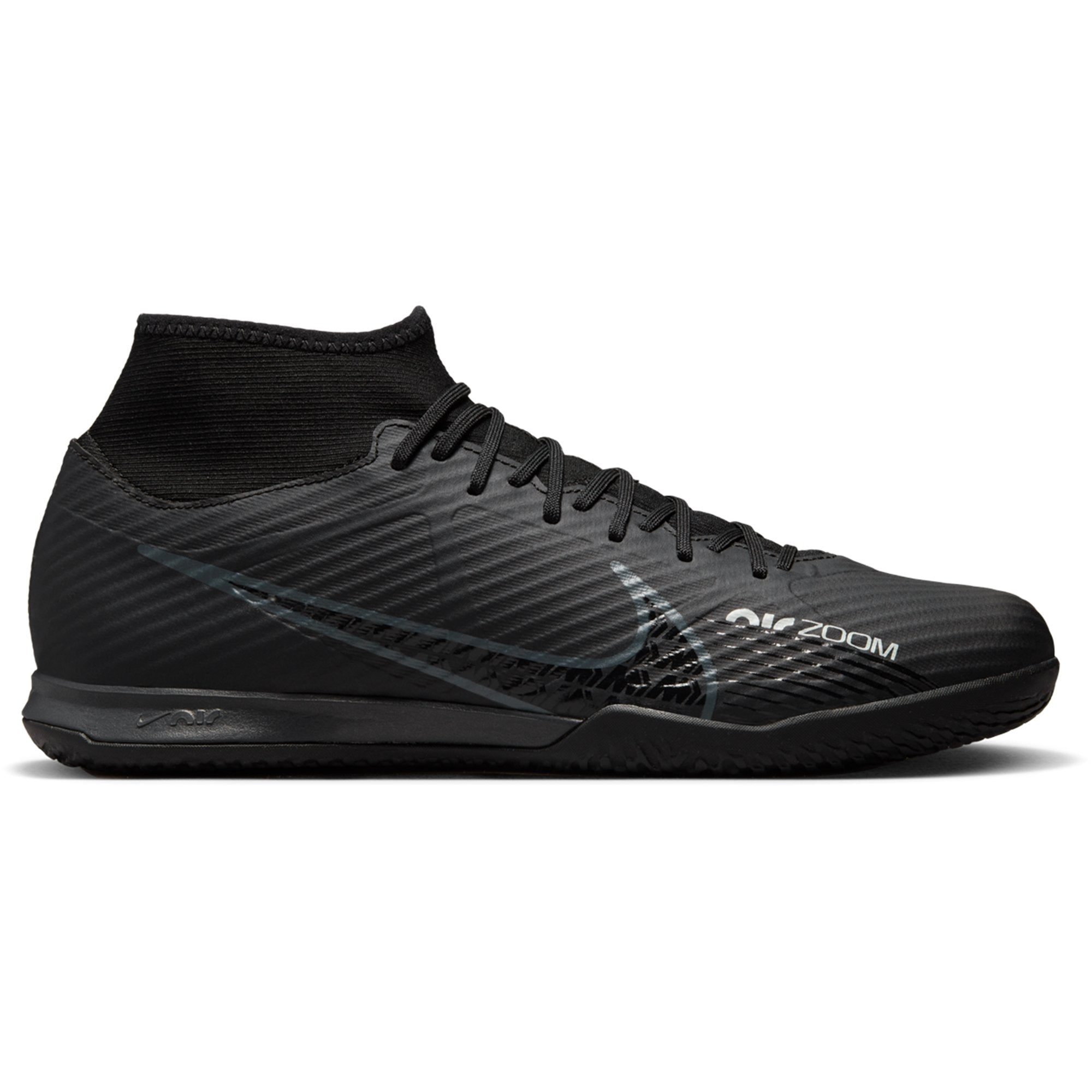 Nike Zoom Mercurial Superfly 9 Academy IC Indoor Soccer Shoes - Black/DarkSmokeGrey/SummitWhite/Volt – Zone USA