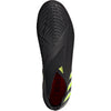 adidas Predator Edge + FG Firm Ground Soccer Cleat - Core Black/Team Solar Yellow/Solar Red