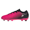 adidas X Speedportal.3 FG Junior Firm Ground Soccer Cleats - Pink/Metallic/Black