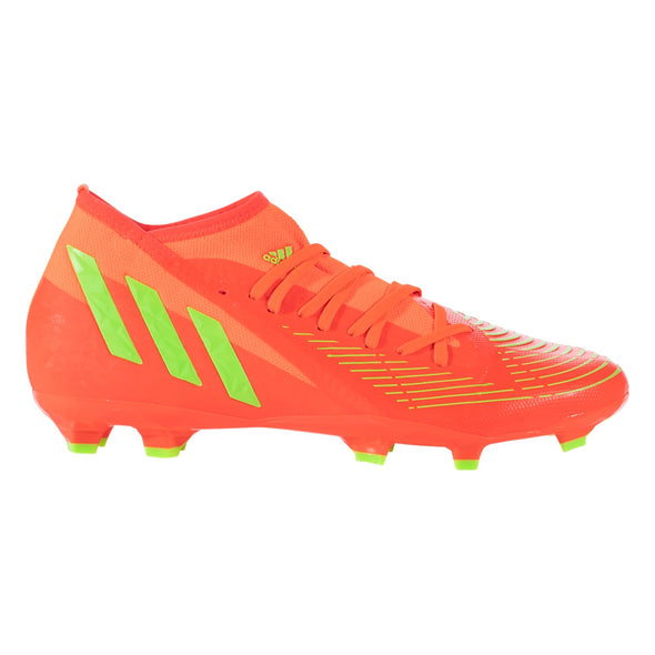 adidas Predator Edge.3 FG Firm Ground Soccer Cleat - Solar Red/Solar Green/Core Black