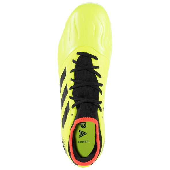 adidas Copa Sense .3 FG Firm Ground Soccer Cleats - TeamSolarYellow/CoreBlack/SolarRed