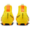 Nike Junior Air Zoom Mercurial Superfly 9 Pro FG Firm Ground Soccer Cleat - YellowStrike/SunsetGlow