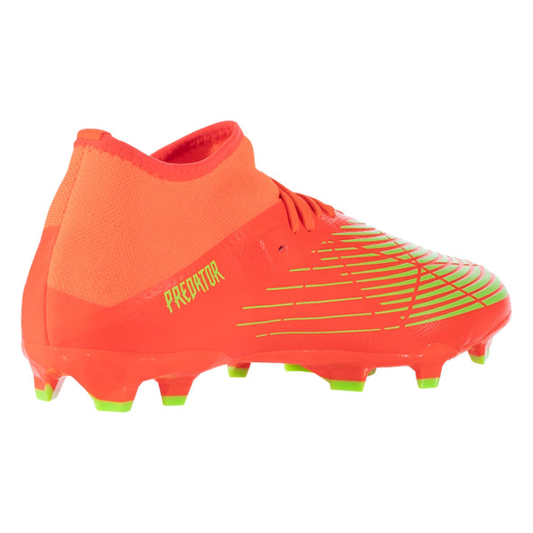 adidas Predator Edge.3 FG Firm Ground Soccer Cleat - Solar Red/Solar Green/Core Black