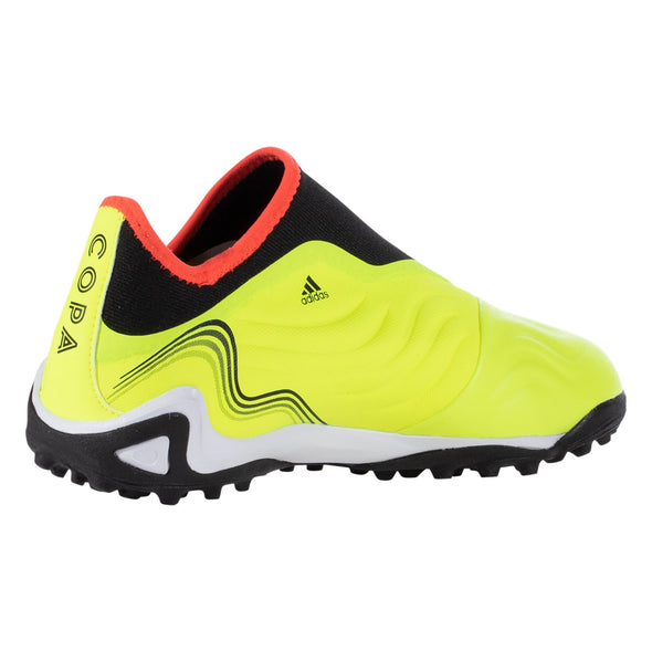 adidas Copa Sense .3 Laceless TF Artificial Turf Soccer Shoes - TeamSolarYellow/CoreBlack/SolarRed