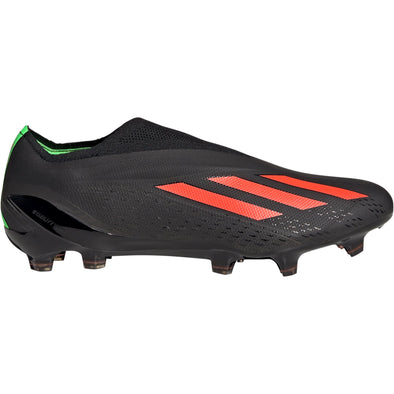 adidas X Speedportal+ FG Firm Ground Soccer Cleat - Core Black/Solar Red/Solar Green