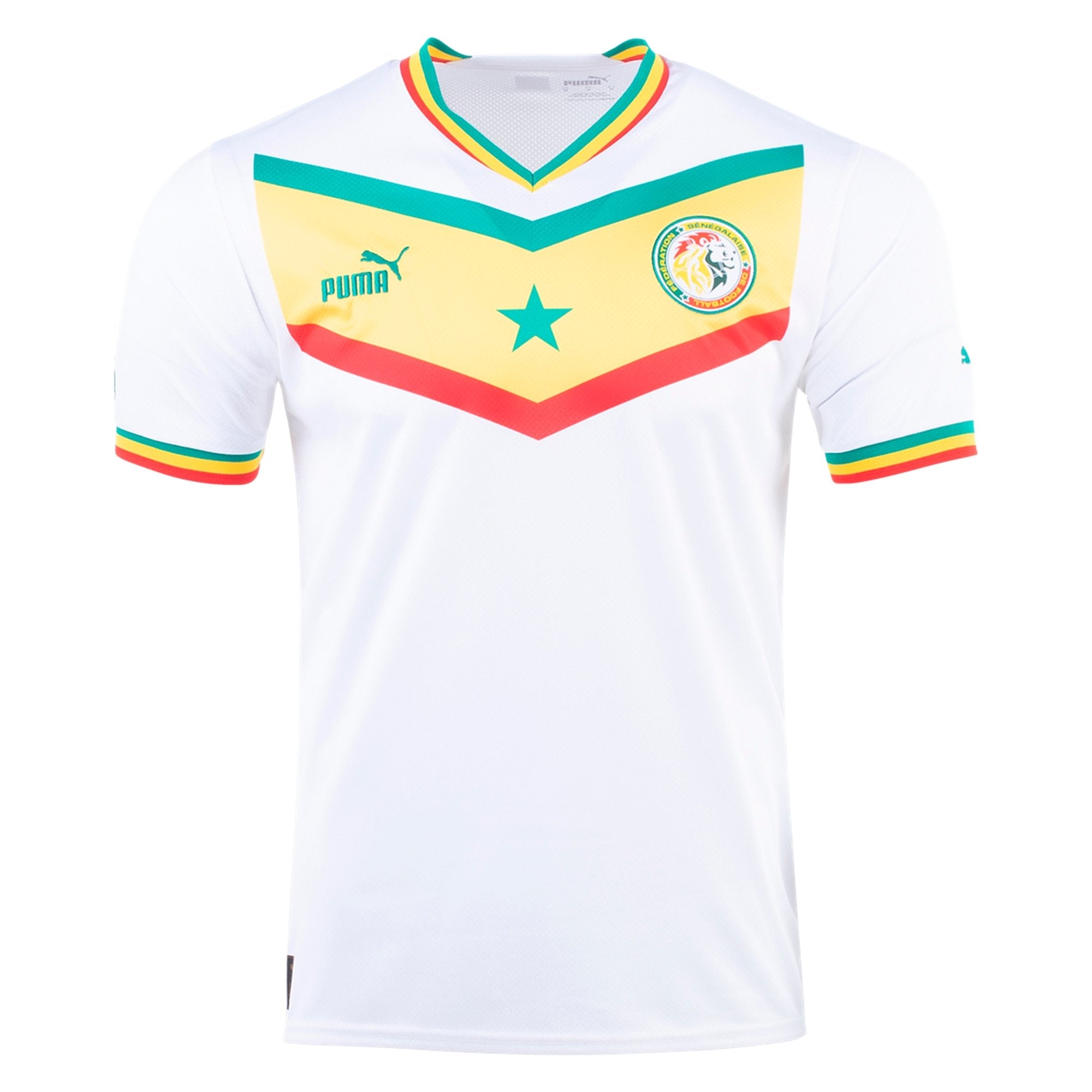 Senegal soccer rivalries' jerseys