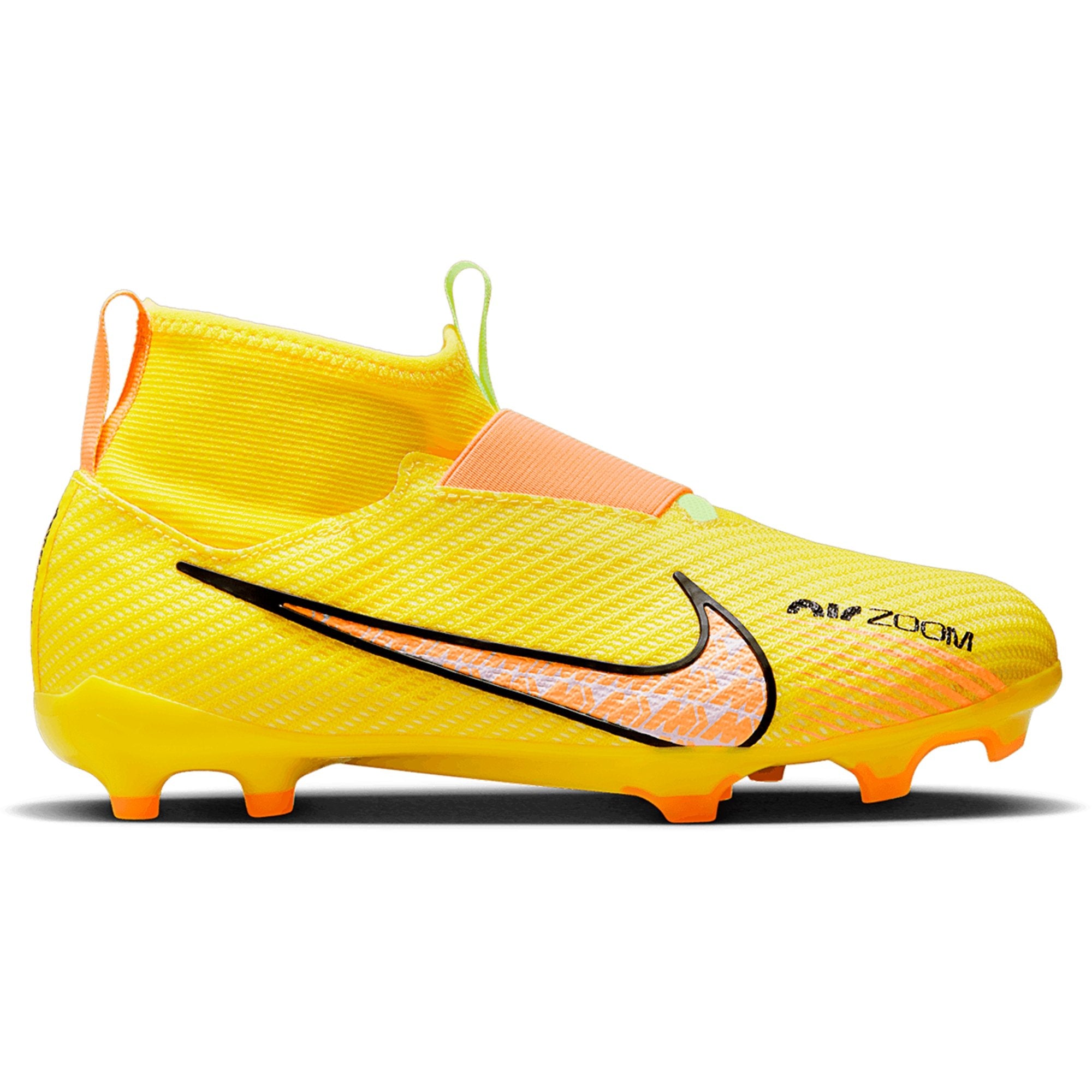 Nike Junior Air Zoom Mercurial Superfly 9 Pro FG Firm Ground Cleat - YellowStrike/SunsetGlow DJ5606-780 – Soccer Zone USA