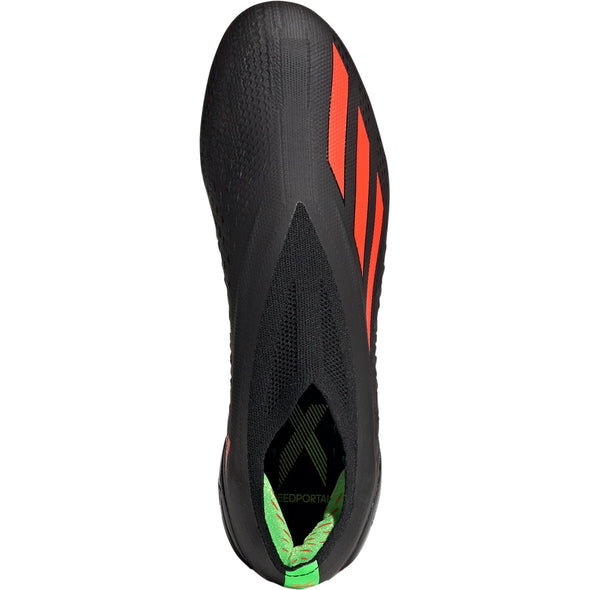 adidas X Speedportal+ FG Firm Ground Soccer Cleat - Core Black/Solar Red/Solar Green