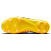 Nike Junior Air Zoom Mercurial Superfly 9 Pro FG Firm Ground Soccer Cleat - YellowStrike/SunsetGlow
