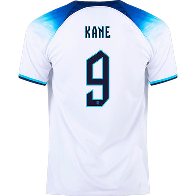Kid's Replica Nike Kane England Home Jersey 2022