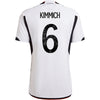 Kid's Replica adidas Kimmich Germany Home Jersey 2022