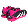 adidas Predator Accuracy.3 TF Junior Turf Soccer Cleats - Black/White/Pink