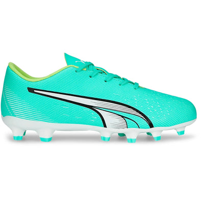 Puma Ultra Play TT Turf Soccer Cleat Peppermint/White/Yellow