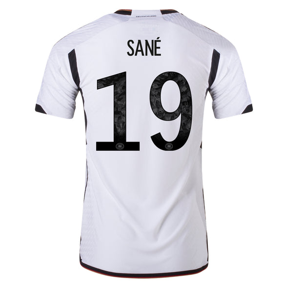 Men's Authentic adidas Sane Germany Home Jersey 2022