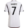 Kid's Replica adidas Havertz Germany Home Jersey 2022