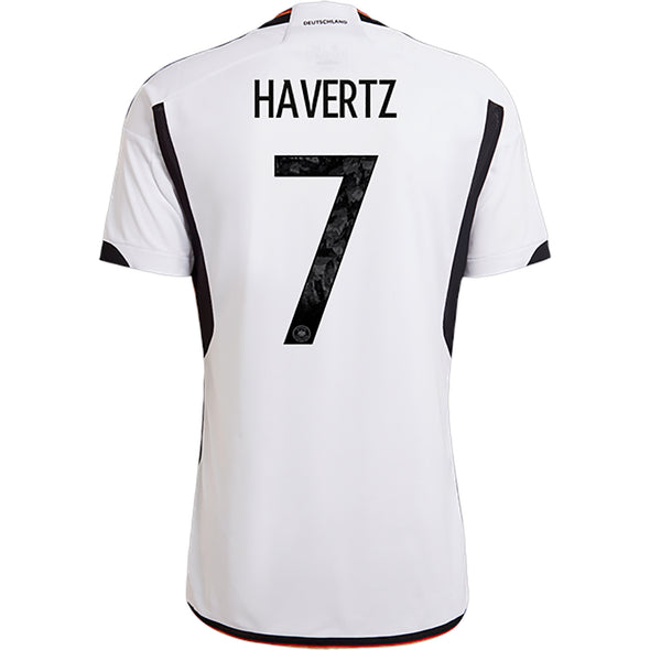 Kid's Replica adidas Havertz Germany Home Jersey 2022