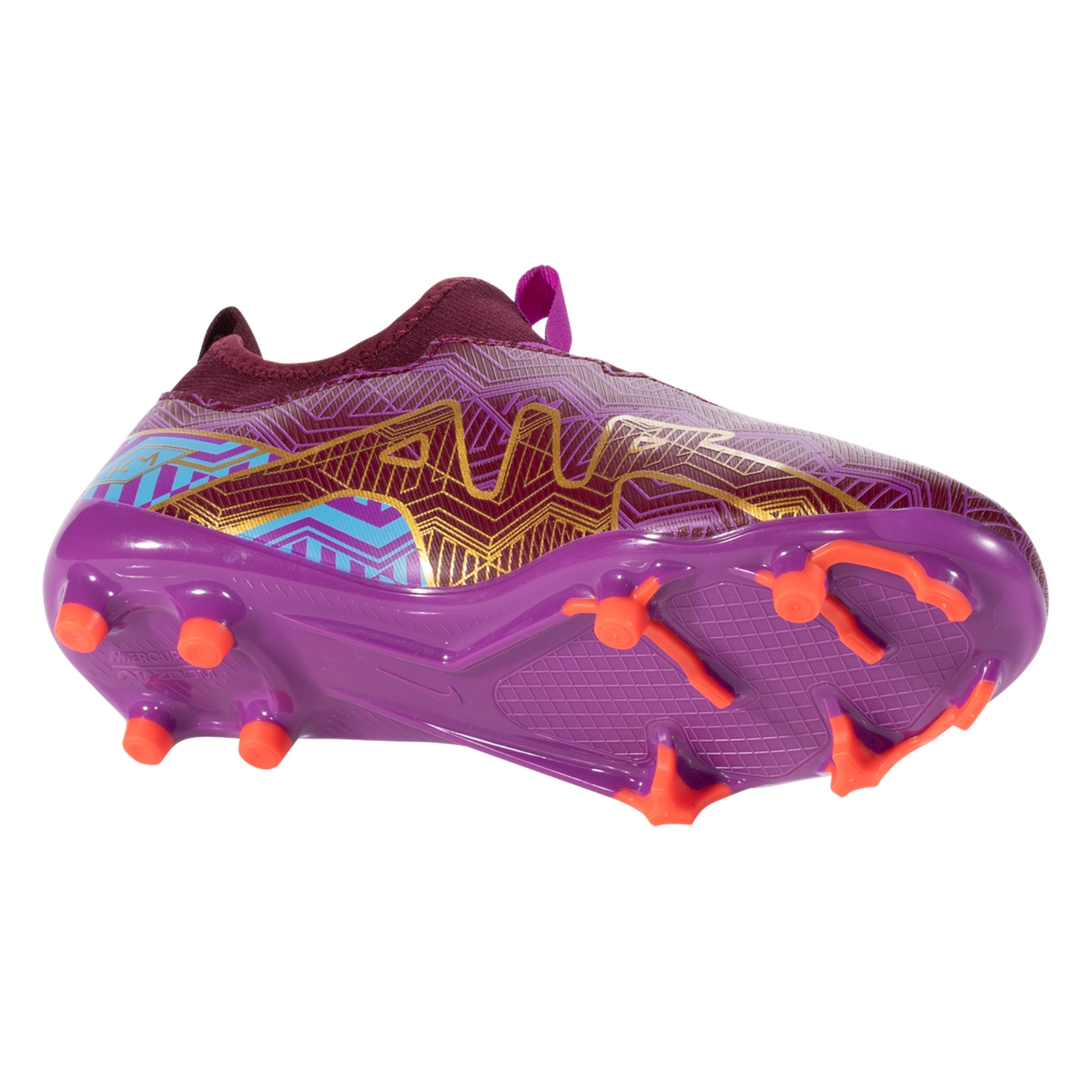 Novel Cleats Shoes Soccer Nike Air Zoom Mercurial Vapor XV Elite FG Pink  Yellow Purple Soccer Cleats - Nike Shoes_0752 Dj2848 484