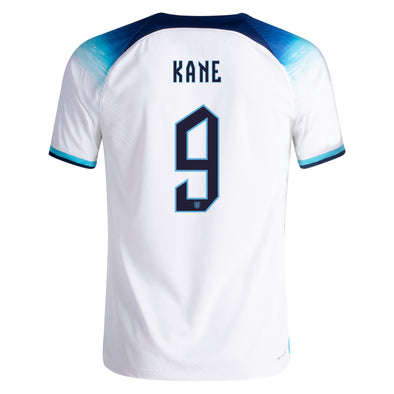 Men's Authentic Nike Kane England Home Jersey 2022