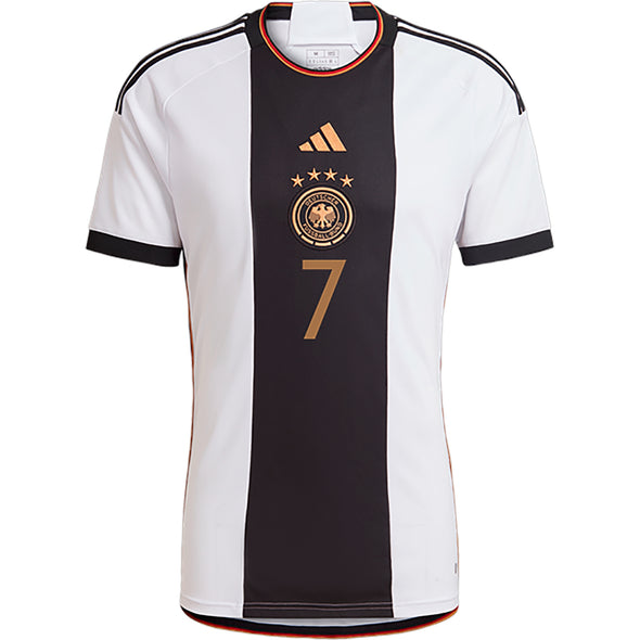 Kid's Replica adidas Havertz Germany Home Jersey 2022