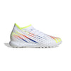 adidas Predator Edge.3 TF Artificial Turf Soccer Shoe - White/Solar Yellow/Power Blue