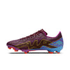 Nike Zoom Mercurial Vapor 15 KM Academy FG/MG Soccer Cleat - Dark Beetroot/Vivid Gold