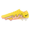 Nike Air Zoom Mercurial Vapor 15 Elite FG Soccer Cleat - Yellow Strike/Black/Coconut Milk/Doll/Purple Pulse/Sunset Glow