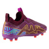 Nike Junior Zoom Mercurial Vapor 9 KM Academy FG/MG Soccer Cleats - Dark Beetroot/Vivid Gold