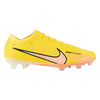 Nike Air Zoom Mercurial Vapor 15 Elite FG Soccer Cleat - Yellow Strike/Black/Coconut Milk/Doll/Purple Pulse/Sunset Glow