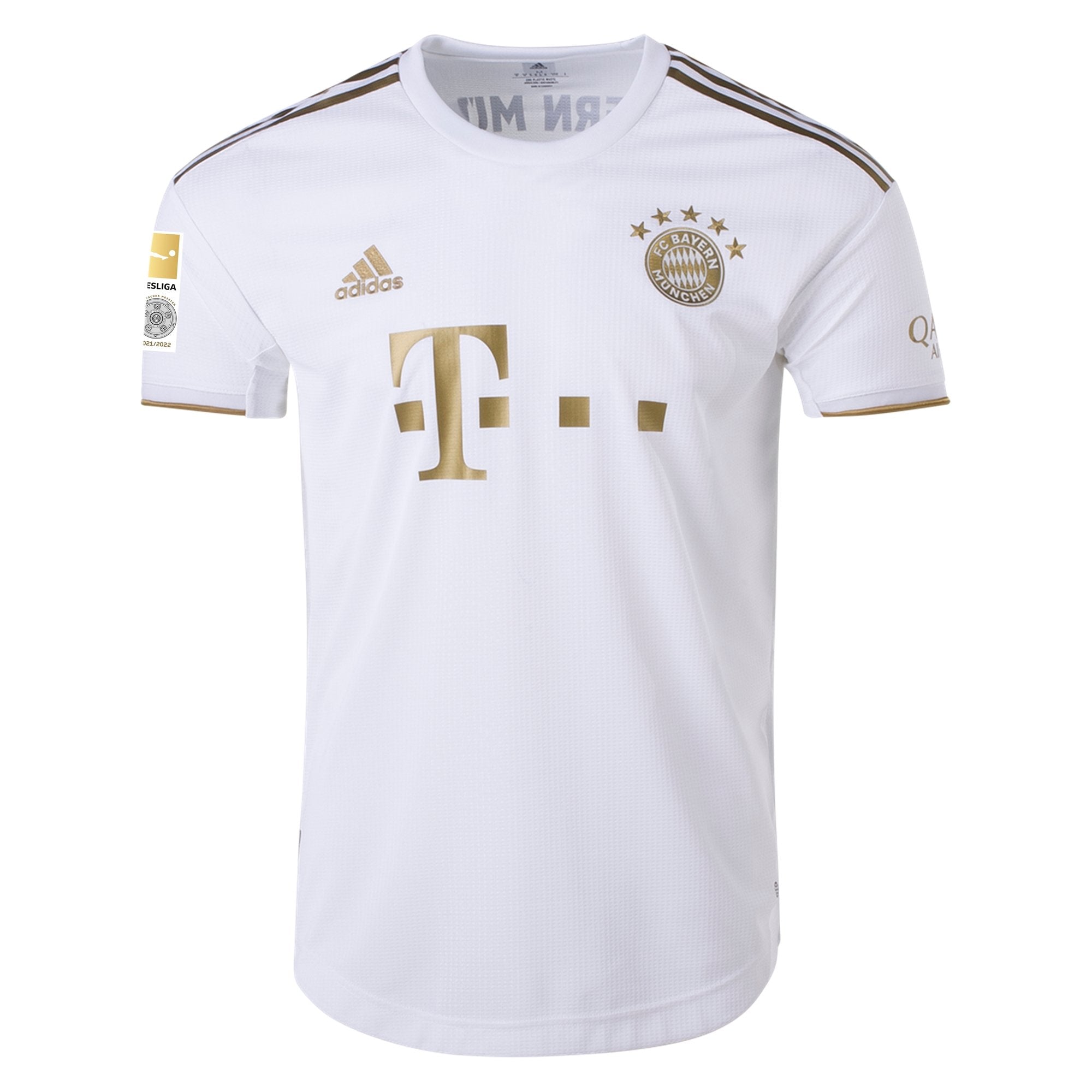 Adidas Bayern Munich 22/23 Away Jersey (White/Gold)