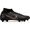 Nike Mercurial Superfly 8 Academy FG/MG Soccer Cleat -Black/Metallic Gold/Metallic Silver/Cave Stone/Ash