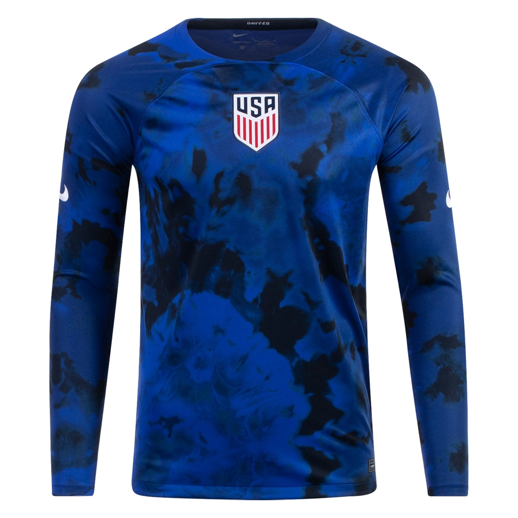 Men's Replica Nike USMNT Away Long Sleeve Jersey 2022 DN0671-452 – Soccer  Zone USA