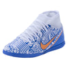 Nike Junior Superfly 9 Club CR7 IC Indoor Shoes - White/MetallicCopper/Concord/MediumBlue